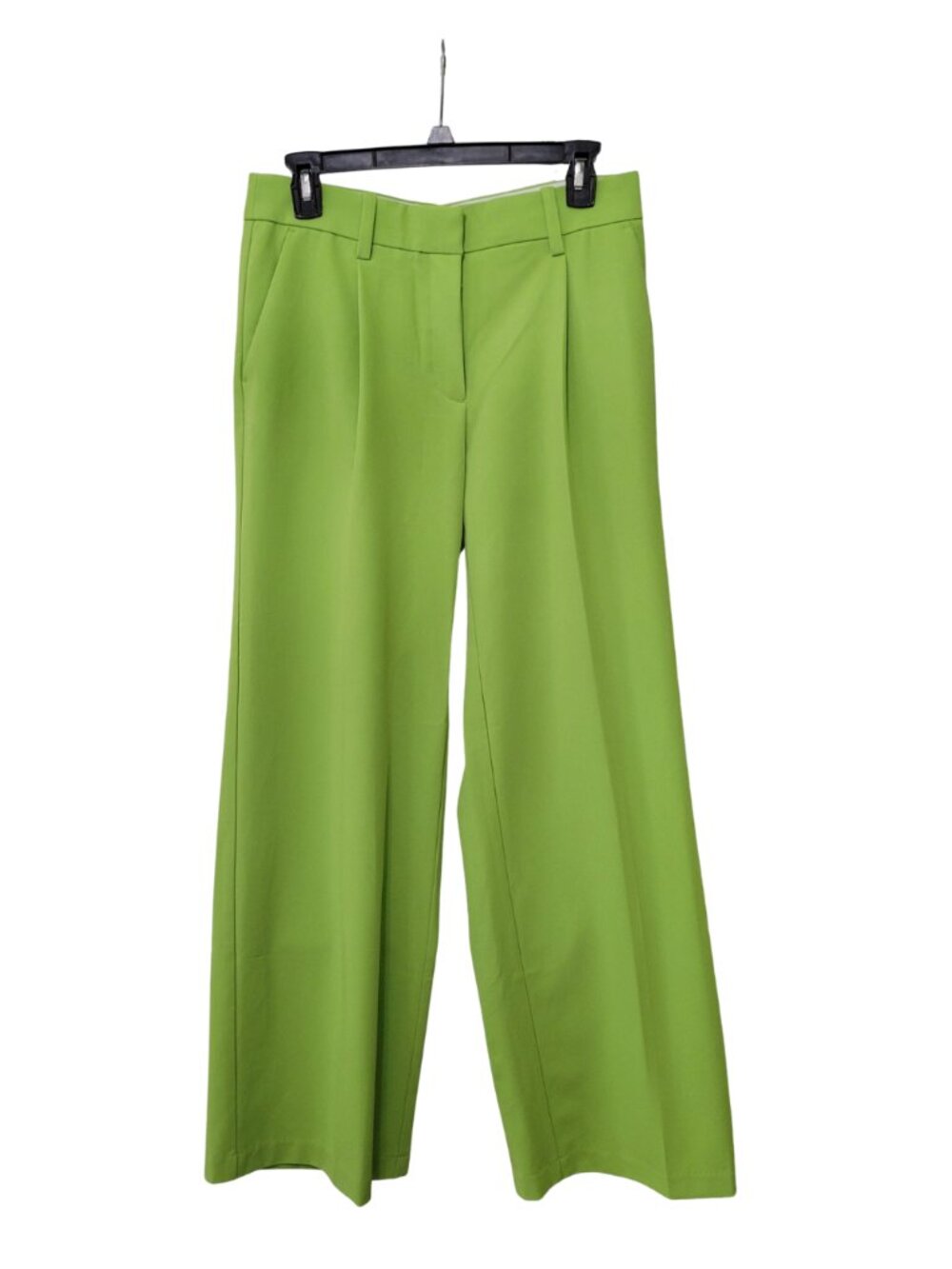 H&M High-Waisted Pleated Wide-Leg Dress Pants - Vibrant line  | Size 6
